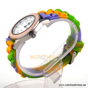 Alternative view of Lacoste Women’s Multi Colour Silicone Strap White Dial 38mm Watch 2000515/1 (Shelf Leftover)