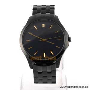 Armani Exchange Men’s Quartz Black Stainless Steel Black Dial 46mm Watch AX2166 (Shelf Leftover)