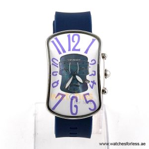 San Marco Women’s Quartz Blue Silicone Strap Blue Mother Of Pearl Dial 34mm Watch R8308G/1 (Shelf Leftover)