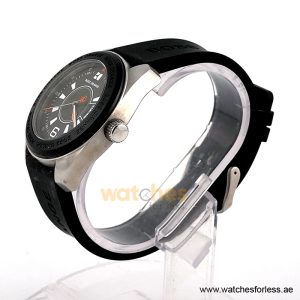Alternative view of Hugo Boss Men’s Quartz Black Silicone Strap Black Dial 43mm Watch 1512613/7 (Shelf Leftover)