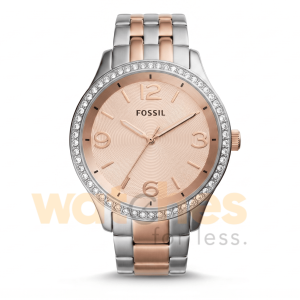 Fossil Women’s Quartz Stainless Steel Rose Gold 38mm Watch BQ1419