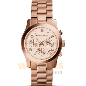 Michael Kors Women’s Quartz Stainless Steel Rose Gold Dial 38mm Watch MK5128