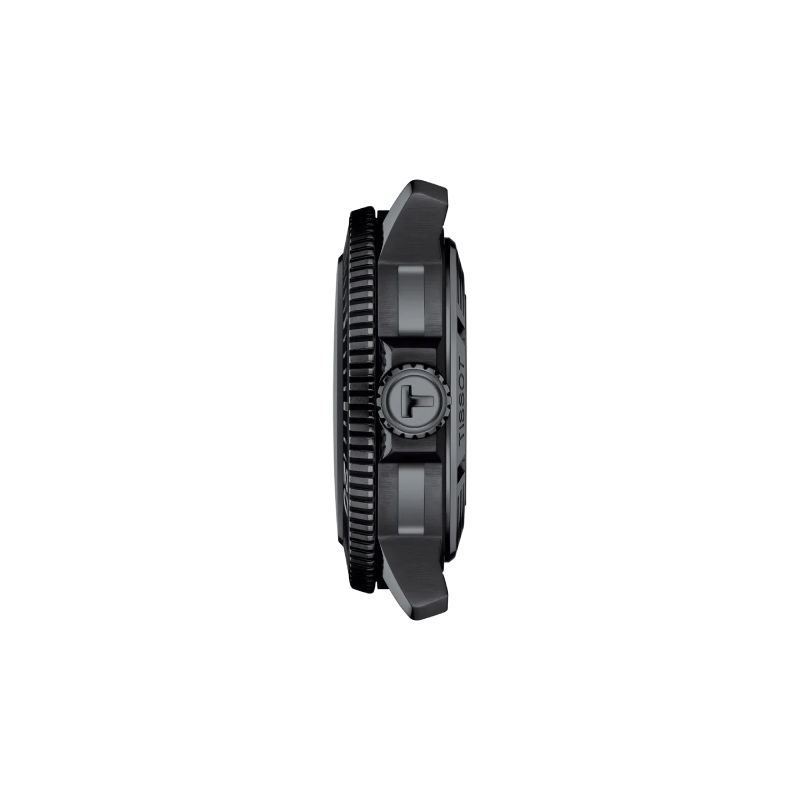 TISSOT Men’s Swiss Made Powermatic Blue Fabric Strap Blue Dial 46mm Watch T120.607.37.041.00 - Image 2