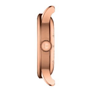 Alternative view of TISSOT Men’s Swiss Made Powermatic Rose Gold Stainless Steel Green Dial 39mm Watch T006.407.33.093.00