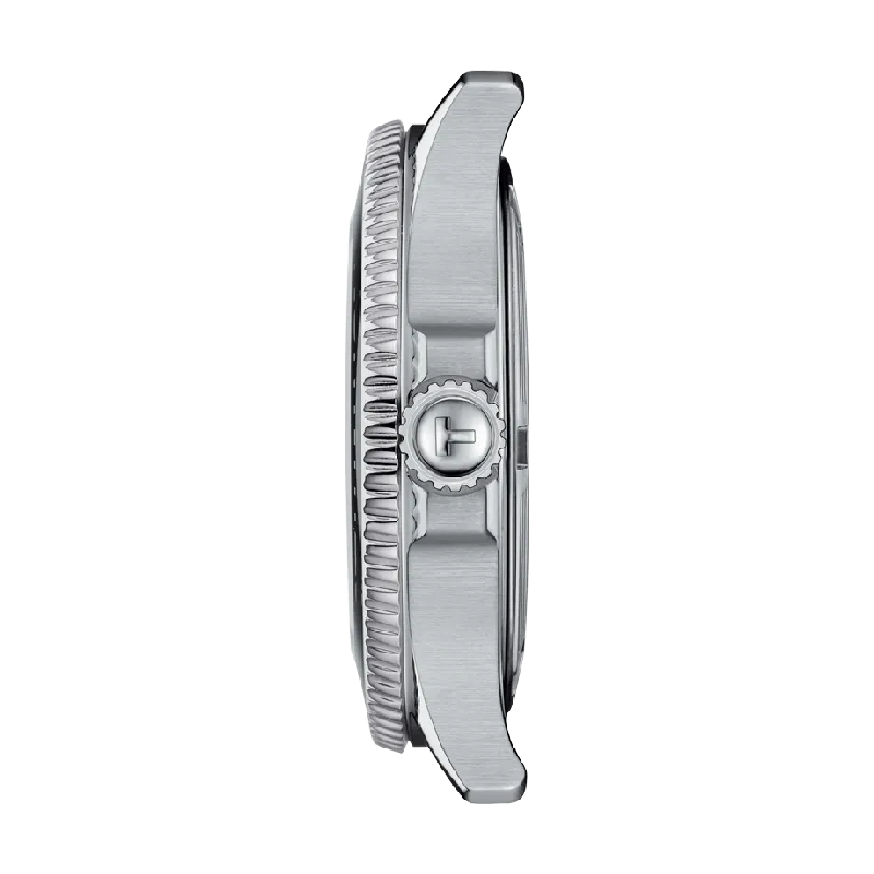 Tissot Unisex Swiss Made Quartz Silver Stainless Steel Black Dial 36mm Watch T120.210.11.051.00 - Image 2