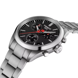 Alternative view of TISSOT Men’s Quartz Swiss Made Silver Stainless Steel Black Dial 40mm Watch T150.417.11.051.01