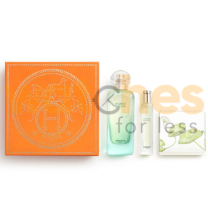 HERMES Un Jardine De Sur Le Nil Unisex 100 ML EDT + 15ML + SOAP 50ML GIFT SET (WFL Ref GS1178)
