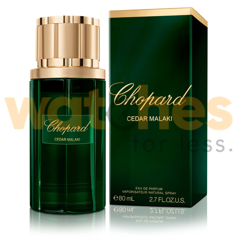 CHOPARD CEDAR MALAKI MEN EDP 80ML+S/G 150ML GIFT SET (WFL Ref GS1117) - Image 2