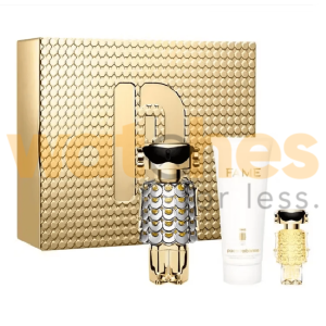 PACO RABANNE FAME WOMEN EDP 80ML+4ML+ B/L100ML GIFT SET (WFL Ref GS1216)
