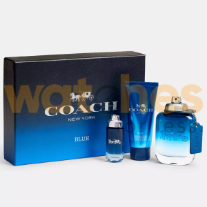 COACH BLUE MEN EDT 100ML+ EDT 15ML+ S/G 100ML GIFT SET (WFL Ref GS1122)