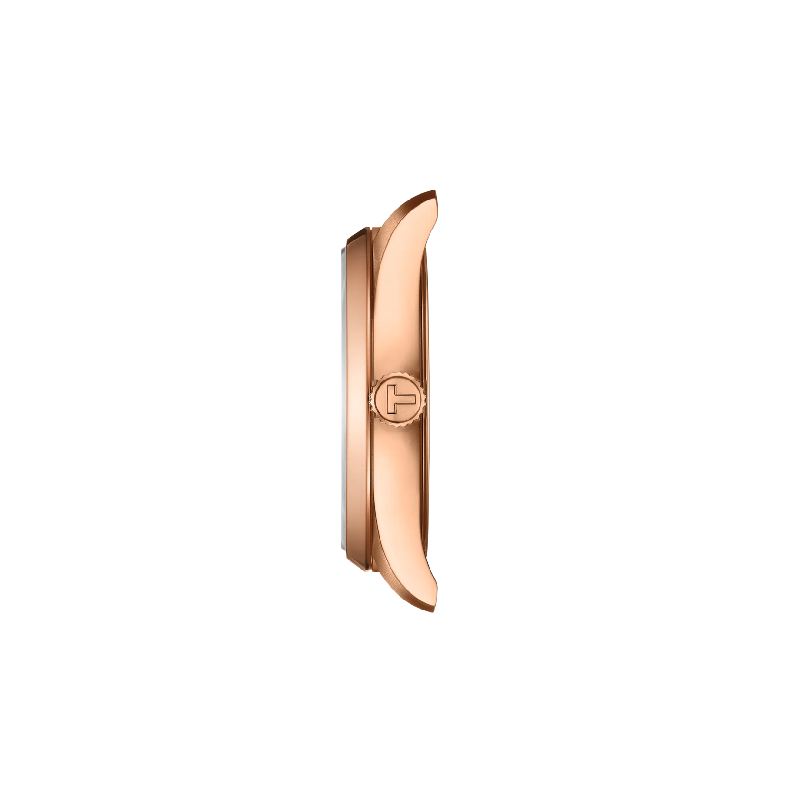 TISSOT PRX Women’s Quartz Swiss Made Rose Gold Stainless Steel White Mother of Pearl Dial 34mm Watch T150.210.33.111.00 - Image 2