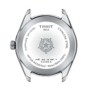 TISSOT PRX Women’s Quartz Swiss Made Silver Stainless Steel Ice Blue Dial 36mm Watch T101.910.11.351.00 - Image 3