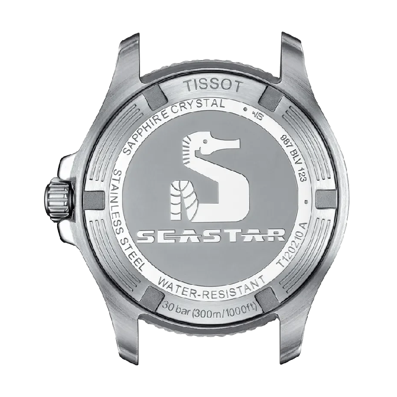 Tissot Unisex Swiss Made Quartz Silver Stainless Steel Black Dial 36mm Watch T120.210.11.051.00 - Image 3