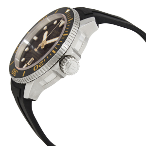 Alternative view of TISSOT Men’s Automatic Swiss Made Black Silicone Strap Black Dial 46mm Watch T120.607.17.441.01