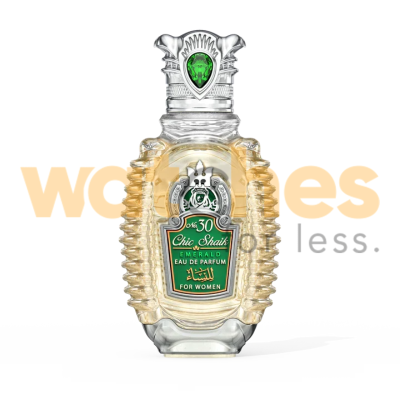 SHAIK Chic Shaik Emerald No.30 EDP Perfume for Women 80ML (Original Perfume) (WFL Ref PO16154) - Image 2