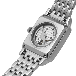 Alternative view of Emporio Armani Men’s Automatic Silver Stainless Steel Black Open Heart Dial 36mm Watch AR60057