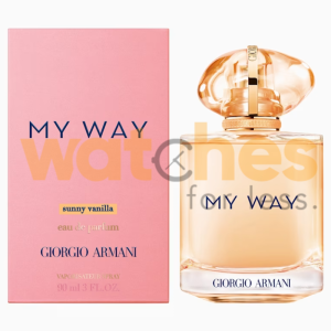 GIORGIO ARMANI MY WAY SUNNY VANILLA EDP Perfume for Women 90ML (Original Perfume) (WFL Ref PO16083)