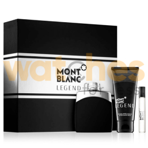 MONT BLANC LEGEND MEN EDT 100ML+15ML+100S/G GIFT SET (WFL Ref GS1207)