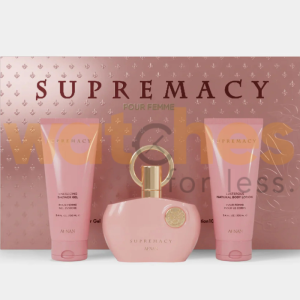 Afnan Supremacy Pink Women EDP 100ML+S/G100ML+B/L100ML GIFT SET (WFL Ref GS1094)