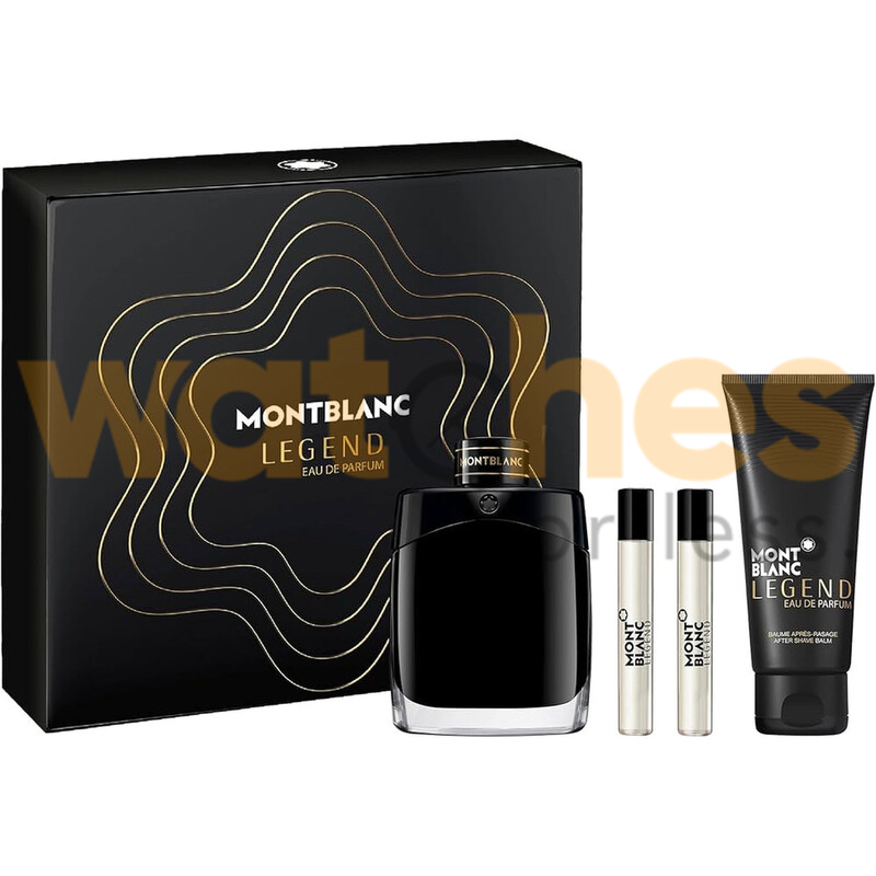 MONT BLANC LEGEND MEN EDP 100ML+ EDP 2X7.5ML+ S/G 100ML GIFT SET (WFL Ref GS1206)