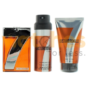 Alternative view of CRISTIANO RONALDO CR7 FEARLESS MEN'S EDT 100ML + SG 150ML + BODY SPRAY 150ML GIFT SET (WFL Ref GS1130)