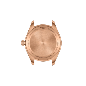 TISSOT PRX Women’s Quartz Swiss Made Rose Gold Stainless Steel White Mother of Pearl Dial 34mm Watch T150.210.33.111.00 - Image 3