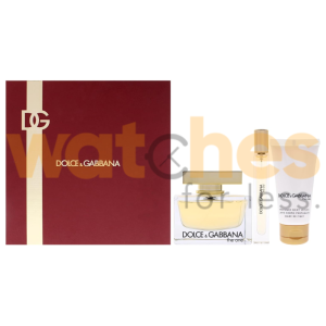 DOLCE & GABBANA THE ONE Women EDP 75ML+ EDP 10ML+ B/L 50ML GIFT SET (WFL Ref GS1141)