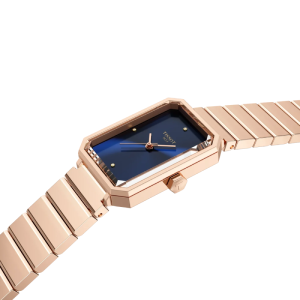 Alternative view of Tissot Women’s Quartz Swiss Made Rose Gold Stainless Steel Blue Dial 22mm Watch T160.110.33.046.00