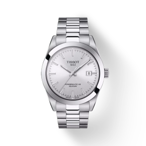 TISSOT Men’s Swiss Made Powermatic Silver Stainless Steel Silver Dial 40mm Watch T127.407.11.031.00