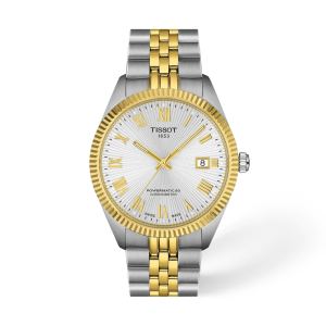 TISSOT Men’s Quartz Swiss Made Two-Tone Stainless Steel Silver Dial 39mm Watch T156.408.22.033.00