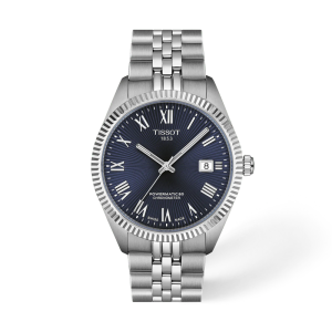 TISSOT Men’s Automatic Swiss Made Silver Stainless Steel Blue Dial 39mm Watch T156.408.11.043.00