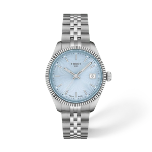Tissot Women’s Quartz Swiss Made Silver Stainless Steel Blue Dial 34mm Watch T156.210.11.351.00
