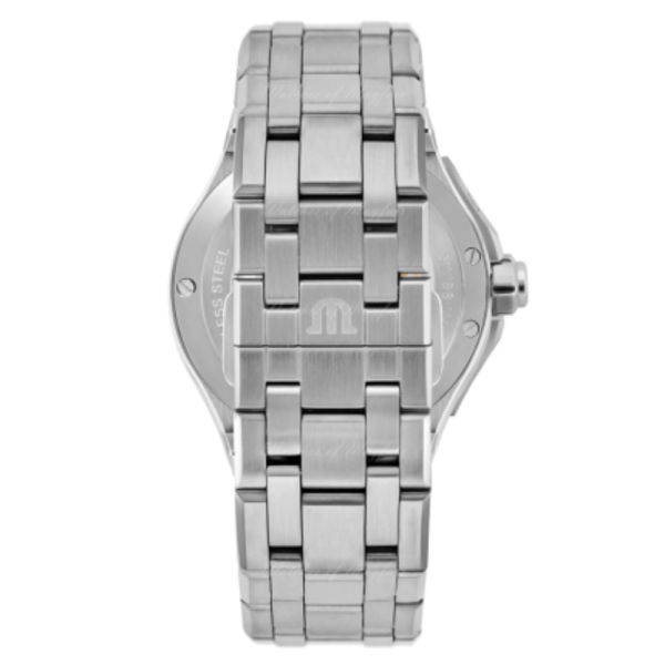 Maurice Lacroix AIKON Venturer Men’s Automatic Silver Stainless Steel Strap Green Dial 38mm Watch AI6057-SSL52-630-1 - Image 6