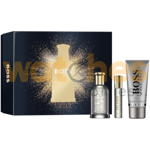 HUGO BOSS BOSS BOTTLED MEN EDP 100ML+10+100 S/G GIFT SET (WFL Ref GS1175)