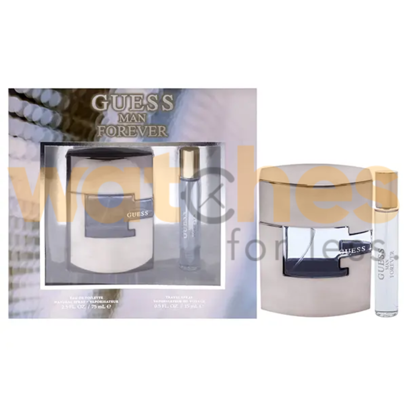 GUESS FOREVER MEN EDT 75ML+15ML GIFT SET (WFL Ref GS1168)
