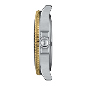 Alternative view of Tissot Women’s Swiss Made Quartz Two-Tone Stainless Steel Strap Black Dial 36mm Watch T120.210.22.051.00