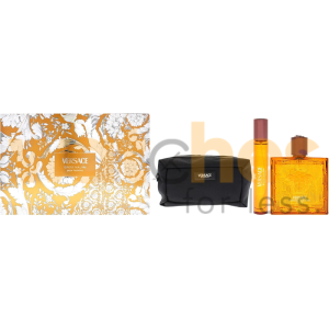 Versace Eros Najim Parfum Set for Men 100ML + 10ML + Pouch Gift Set (WFL Ref GS1237)