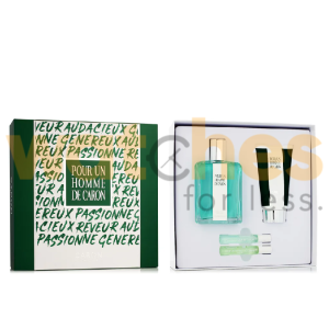 CARON POUR UN HOMME MEN EDT 125ML+S/G 75ML+LE MATIN 5ML+LE SOIR 5ML GIFT SET (WFL Ref GS1114)