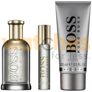 Alternative view of HUGO BOSS BOSS BOTTLED MEN EDP 100ML+10+100 S/G GIFT SET (WFL Ref GS1175)