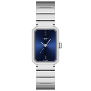 Tissot Women’s Quartz Swiss Made Silver Stainless Steel Blue Dial 22mm Watch T160.110.11.043.00