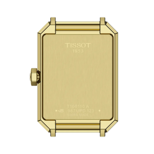 Tissot Women’s Quartz Swiss Made Gold Stainless Steel Champagne Dial 22mm Watch T160.110.33.023.00 - Image 4