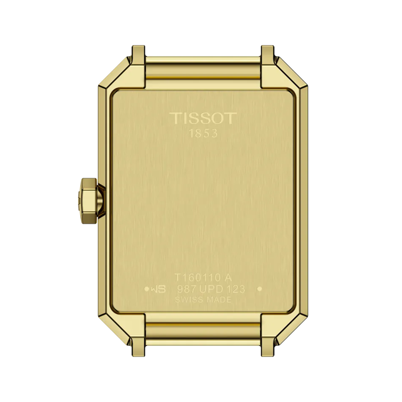 Tissot Women’s Quartz Swiss Made Gold Stainless Steel Champagne Dial 22mm Watch T160.110.33.023.00 - Image 4