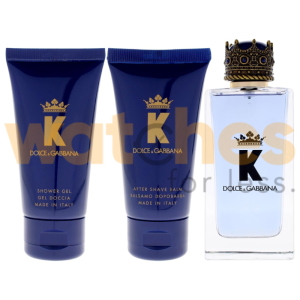 Alternative view of DOLCE & GABBANA KING MEN EDT 100ML+S/G 50ML+ ASB 50ML GIFT SET (WFL Ref GS1138)