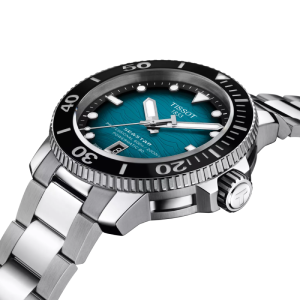 Alternative view of TISSOT Men’s Swiss Made Powermatic Silver Stainless Steel Blue Dial 46mm Watch T120.607.11.041.00