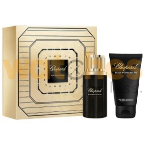 CHOPARD BLACK INCENSE MALAKI MEN EDP 80ML+ S/G 150ML (WFL Ref GS1116)