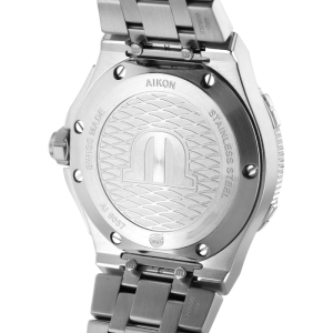 Maurice Lacroix AIKON Venturer Men’s Automatic Silver Stainless Steel Strap Green Dial 38mm Watch AI6057-SSL52-630-1 - Image 4