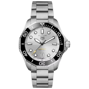Tag Heuer Aquaracer Men’s Swiss Made Stainless Steel Silver Dial 43mm Watch WBP201C.BA0632