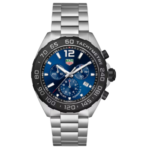 Tag Heuer Formula 1 Men’s Swiss Made Stainless Steel Blue Dial 43mm Watch CAZ101AV.BA0842