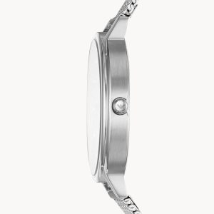 Alternative view of Emporio Armani Women’s Quartz Silver Stainless Steel Silver Dial 32mm Watch AR11128 (Shelf Leftover)