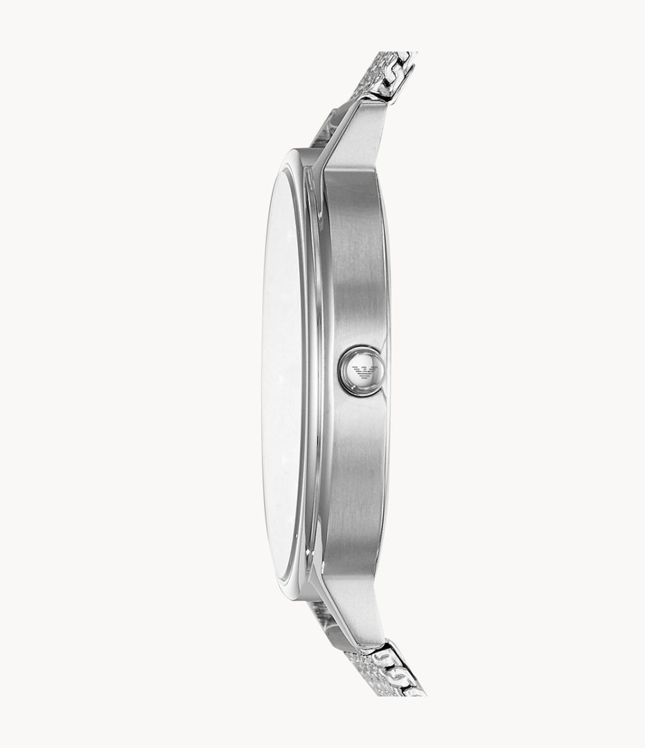 Emporio Armani Women’s Quartz Silver Stainless Steel Silver Dial 32mm Watch AR11128 (Shelf Leftover) - Image 2
